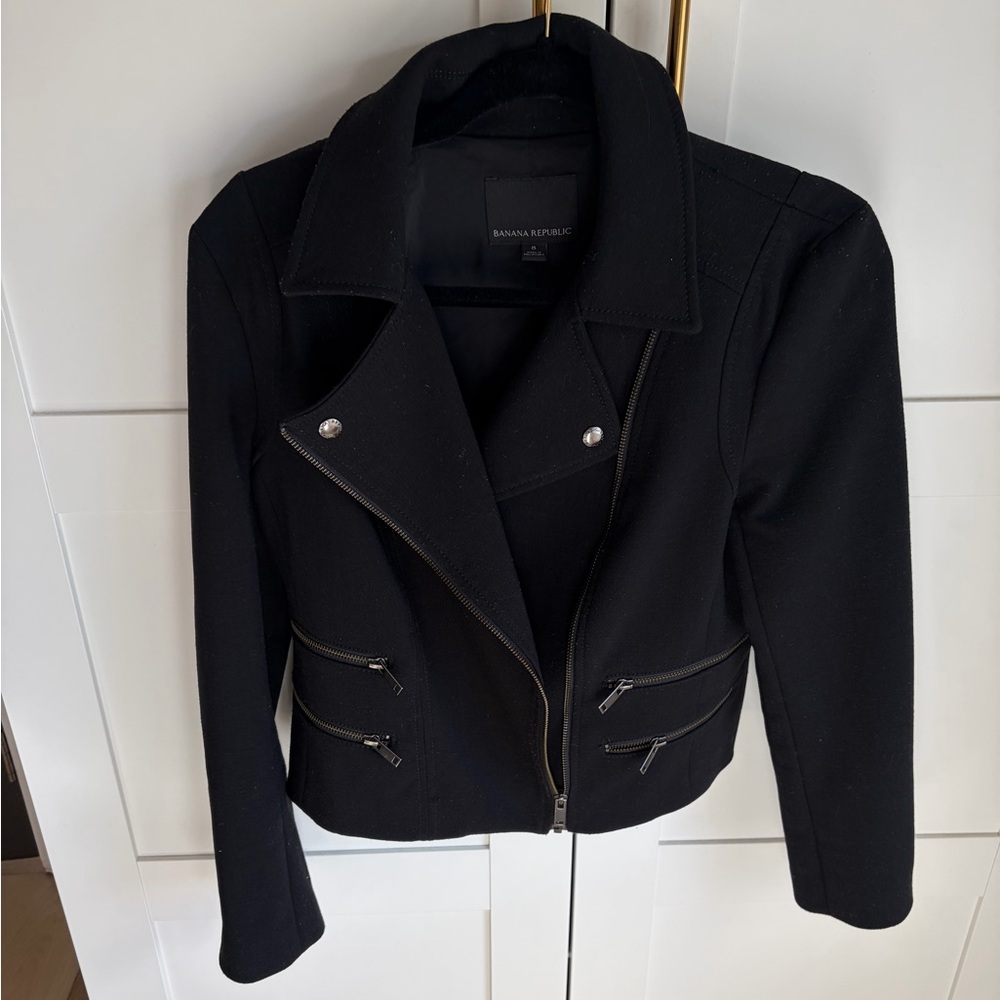 Banana Republic moto jacket